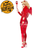 【In Stock】Halloween Cosplay Demon Jumpsuit Costume Costumes
